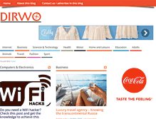 Tablet Screenshot of dirwo.com